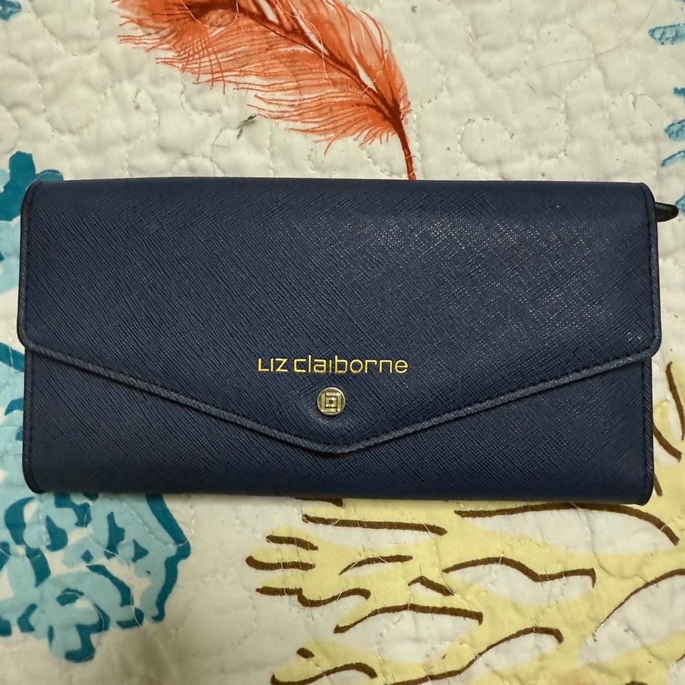 Liz Claiborne Dark Blue Women's Wallet